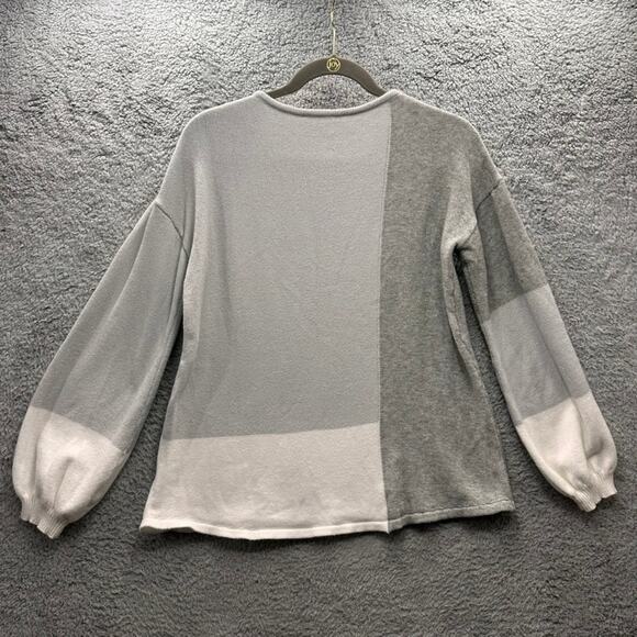 Mazik Women's Medium Sweater Modern Color Block Minimalist Soft Warm Comfortable - Picture 8 of 10